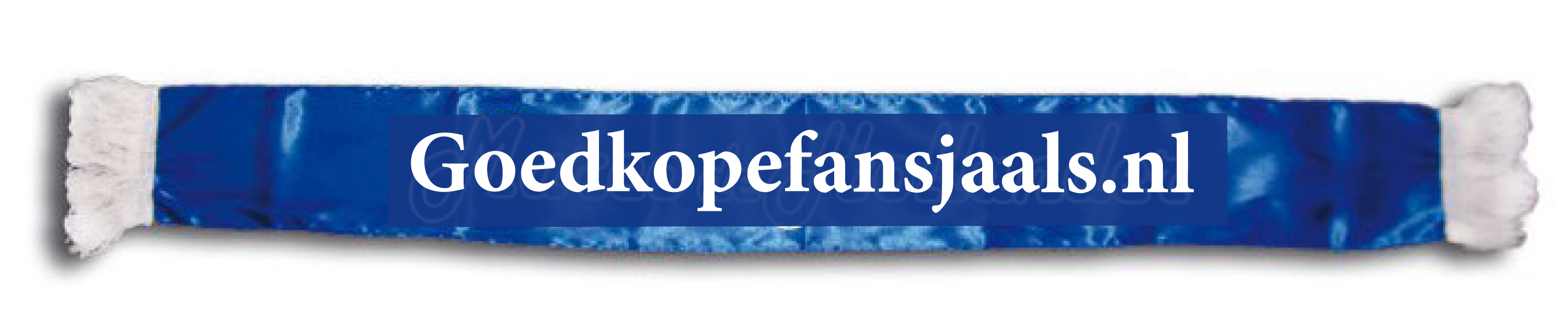 goedkope fansjaal fansjaals artiestensjaal artiestenfansjaal laten maken laten bedrukken bestellen kopen helmond supportersjaals zwaaisjaals blauw